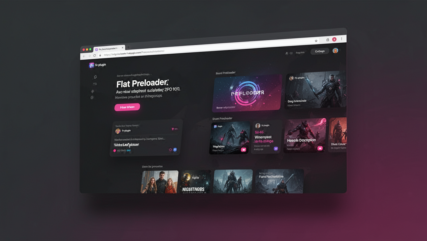 Preview of Flat Preloader