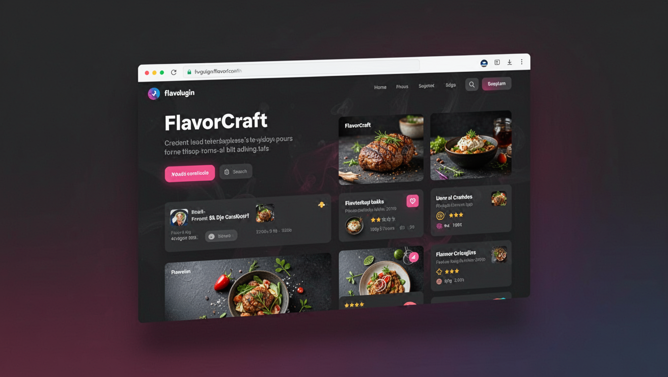 Preview of FlavorCraft