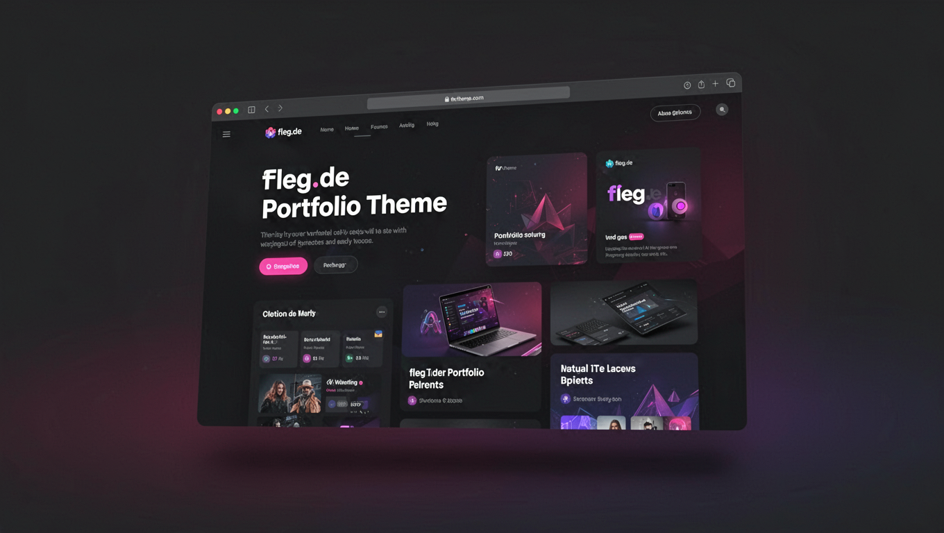 Preview of fleg.de Portfolio Theme