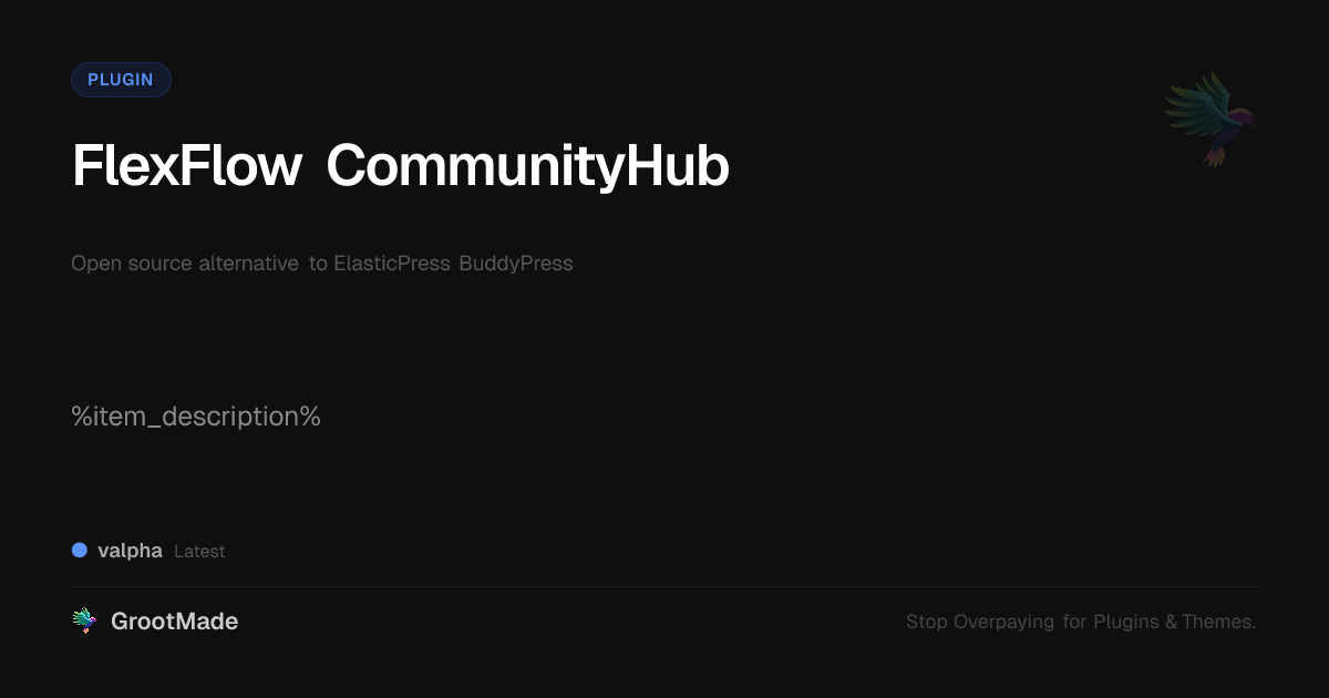 Preview of FlexFlow CommunityHub