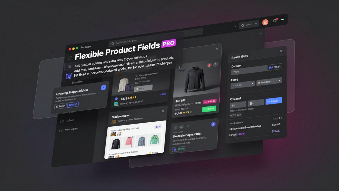 Preview of Flexible Product Fields PRO