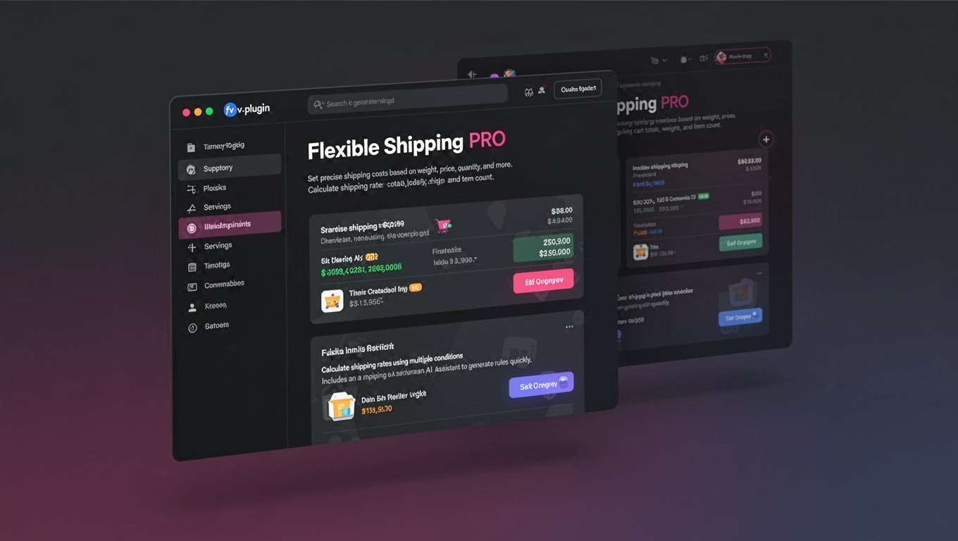 Preview of Flexible Shipping PRO