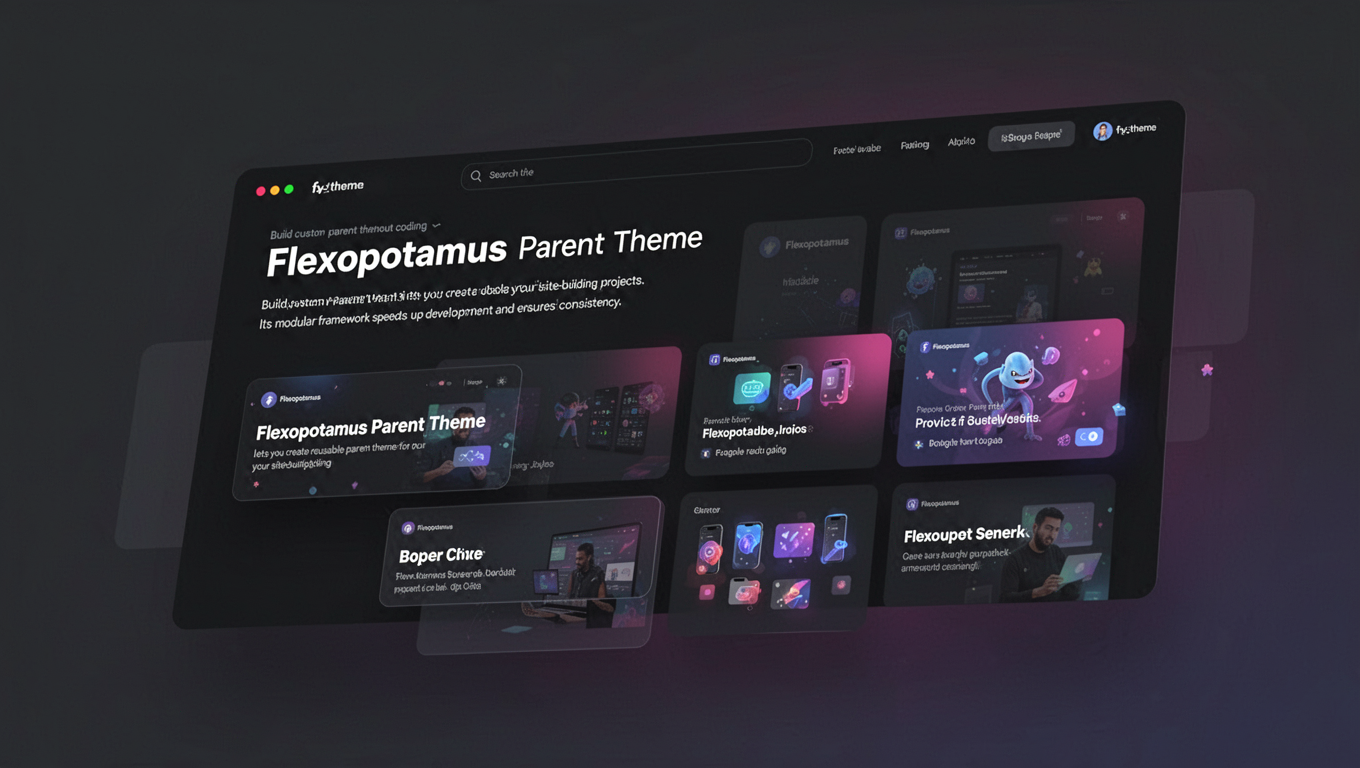 Preview of Flexopotamus Parent Theme