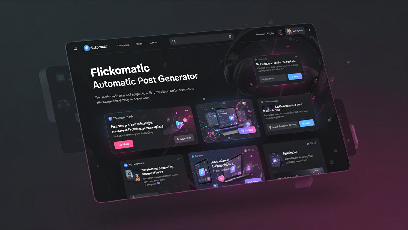 Preview of Flickomatic Automatic Post Generator