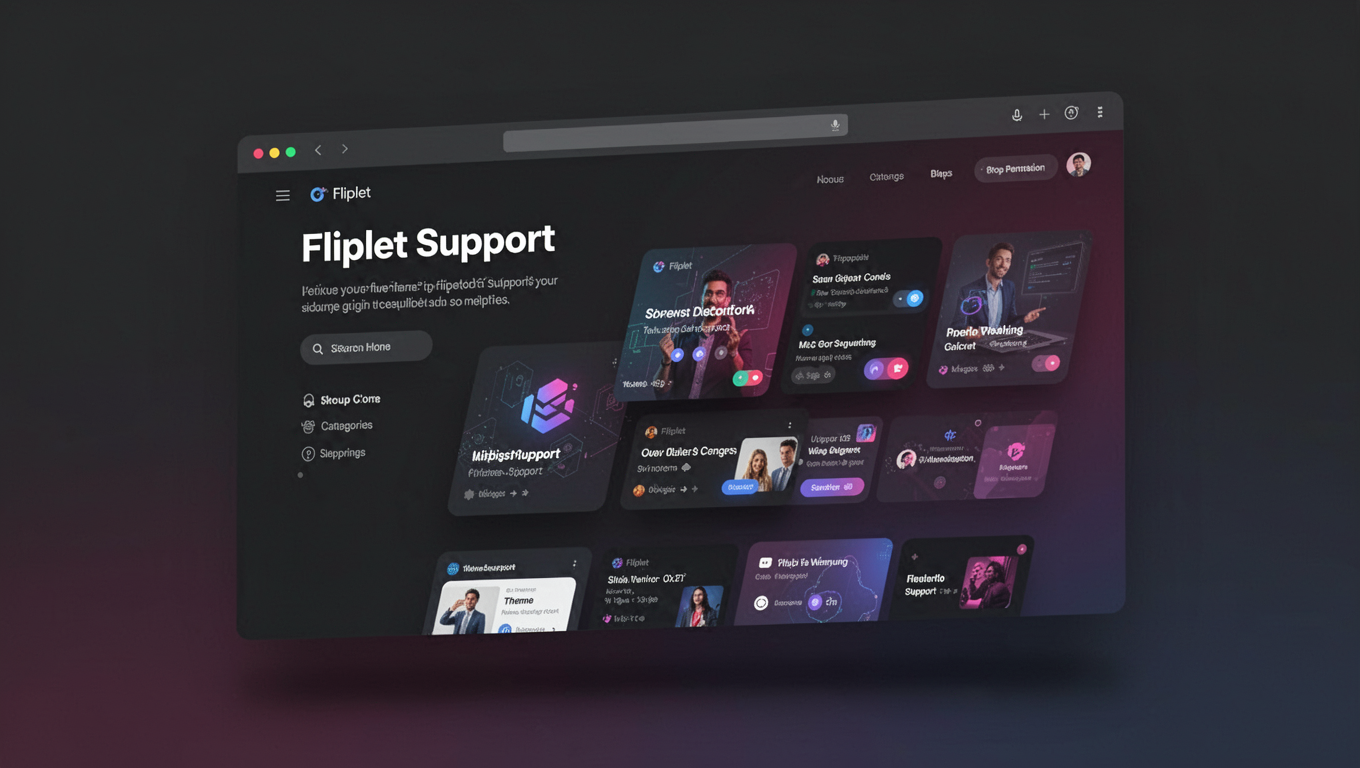 Preview of Fliplet Support