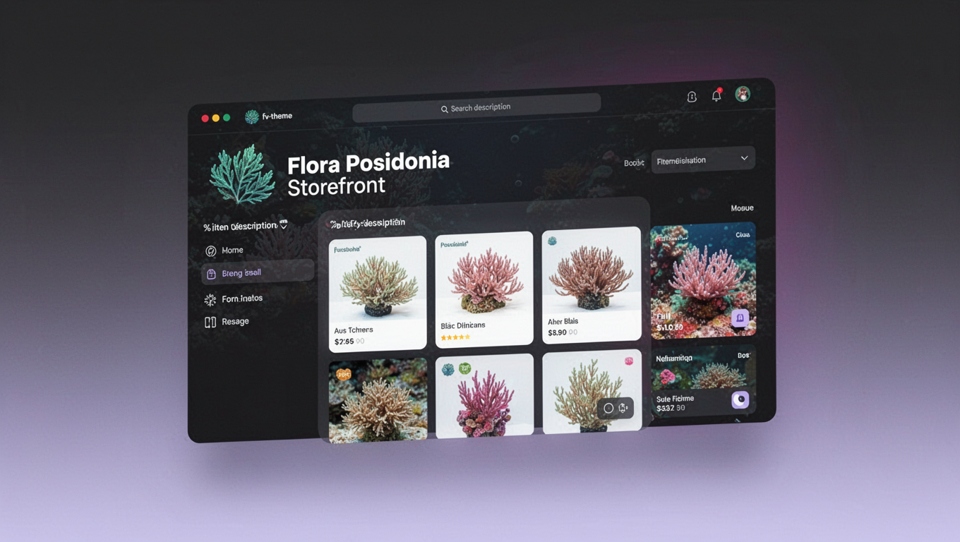 Preview of Flora Posidonia Storefront