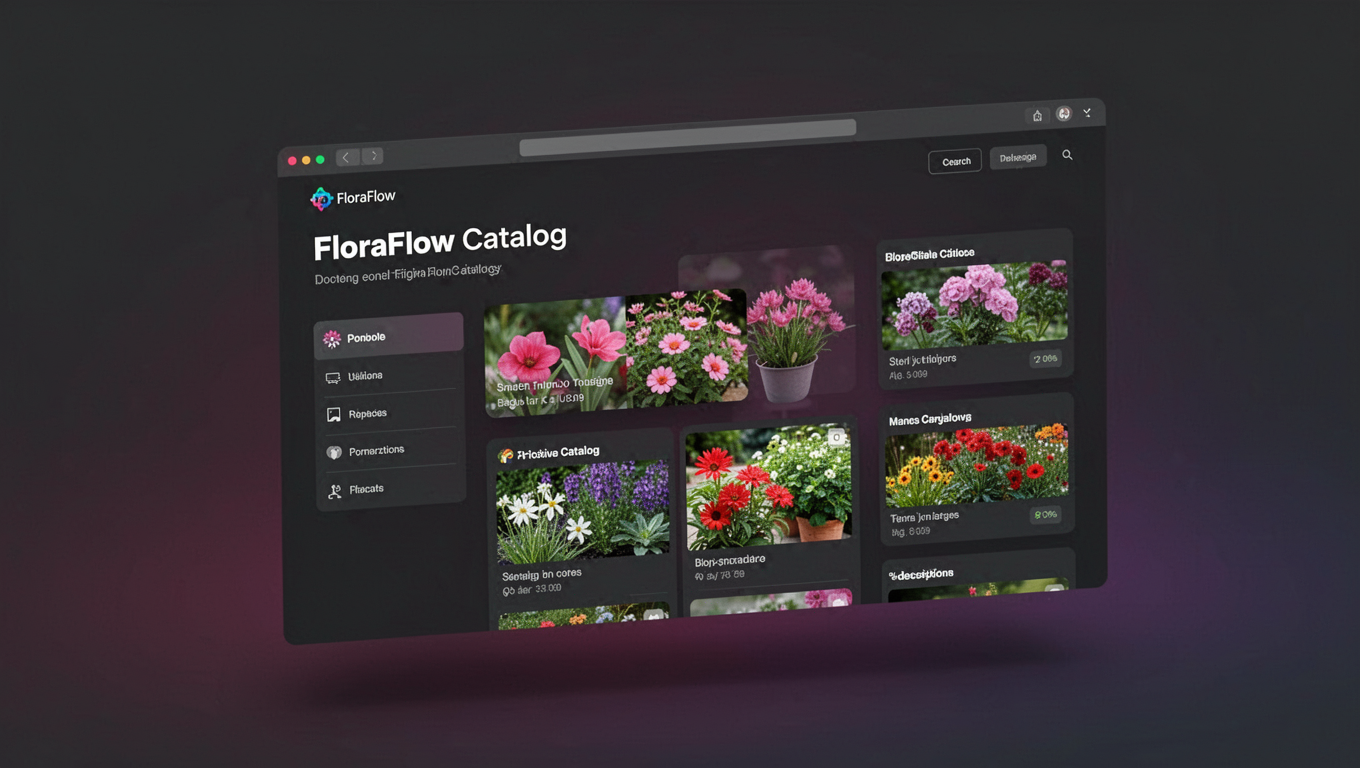 Preview of FloraFlow Catalog