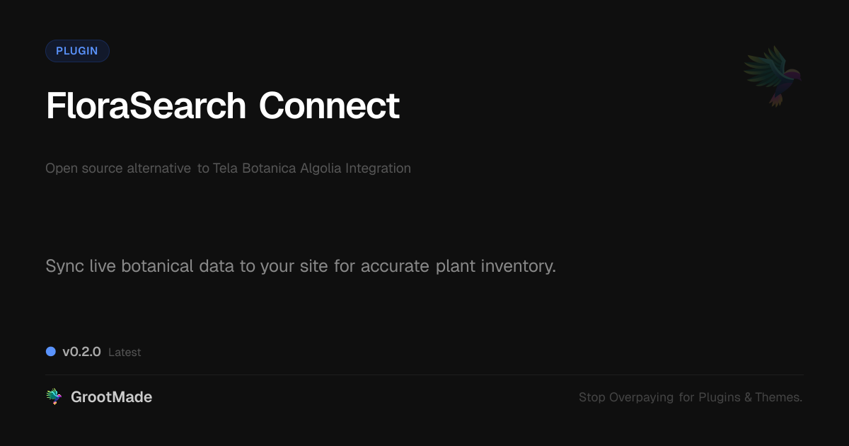Preview of FloraSearch Connect