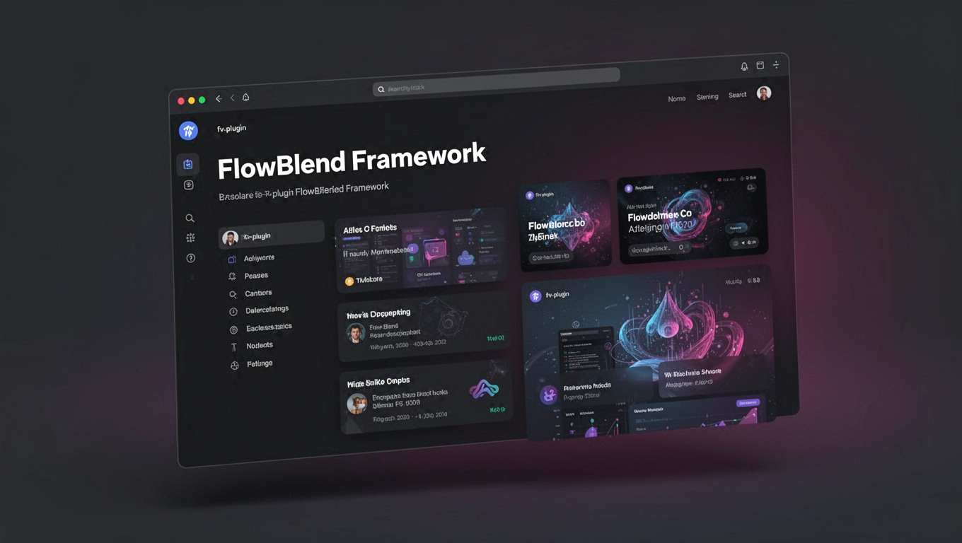 Preview of FlowBlend Framework