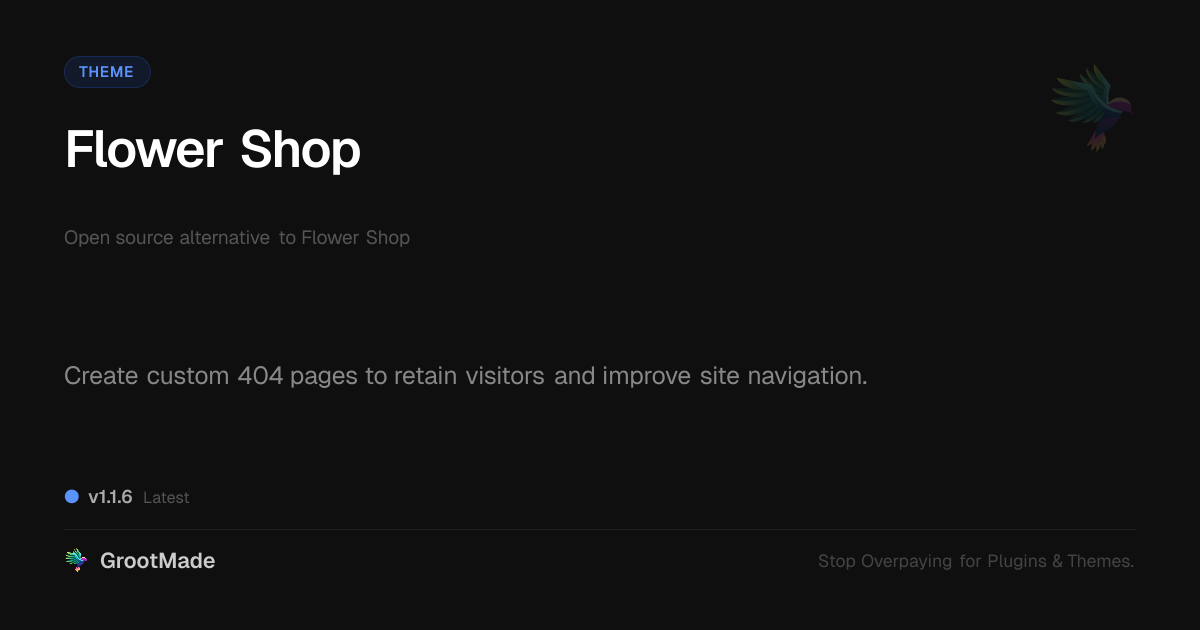 Preview of Flower Shop