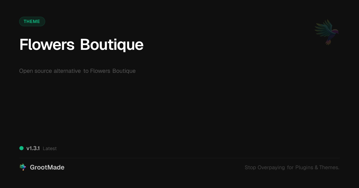 Preview of Flowers Boutique