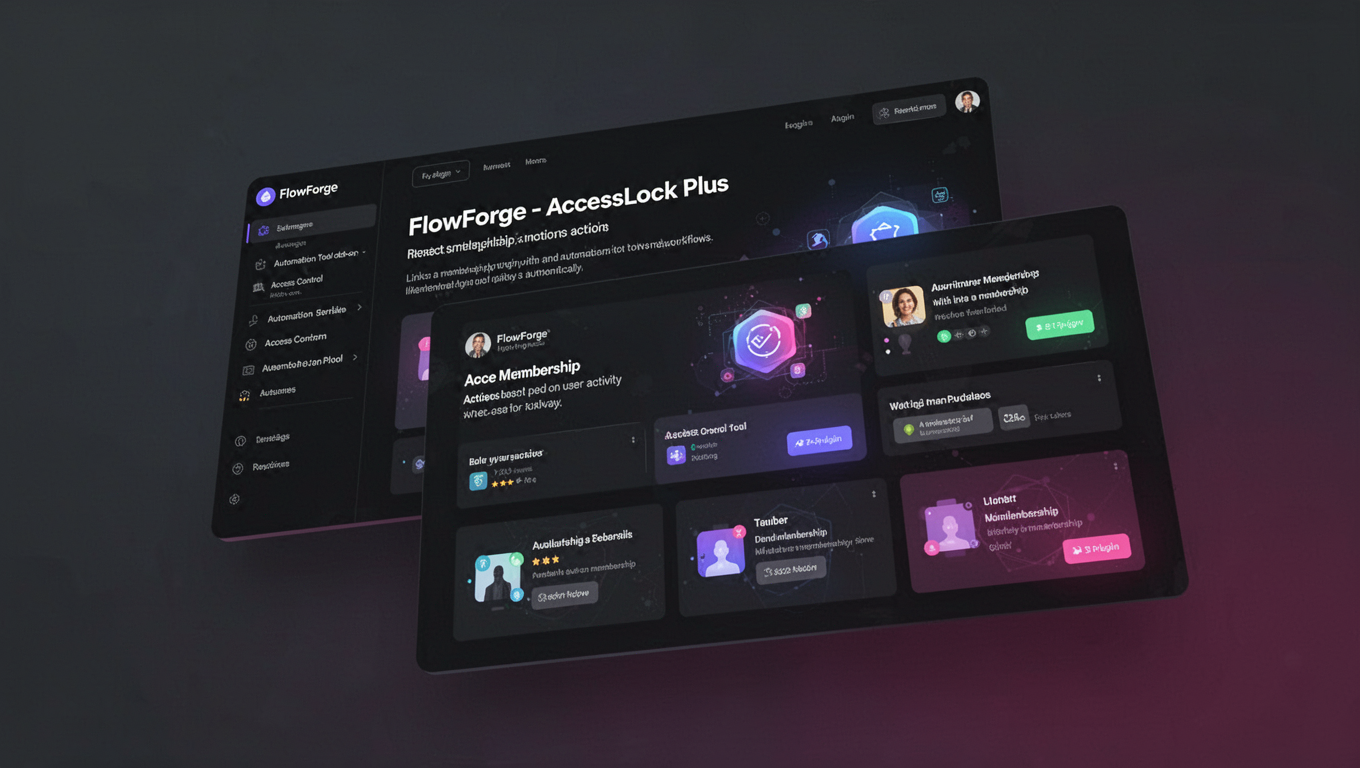 Preview of FlowForge - AccessLock Plus