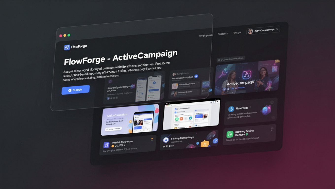 Preview of FlowForge - ActiveCampaign