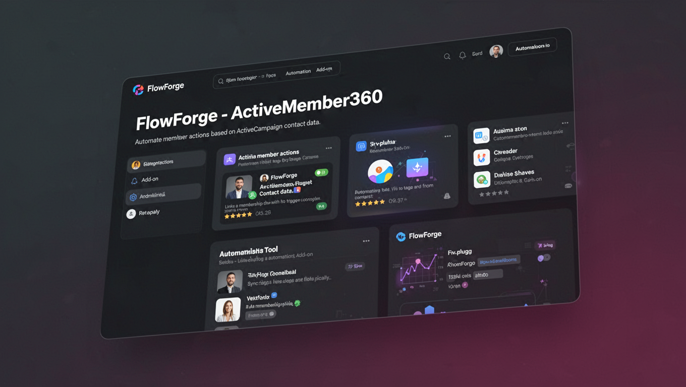 Preview of FlowForge - ActiveMember360