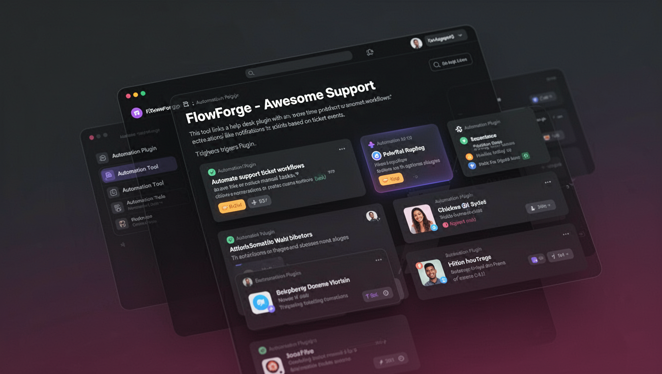 Preview of FlowForge - Awesome Support