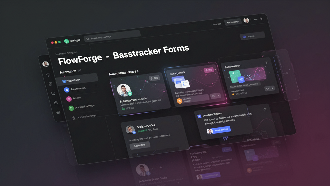 Preview of FlowForge - Basstracker Forms