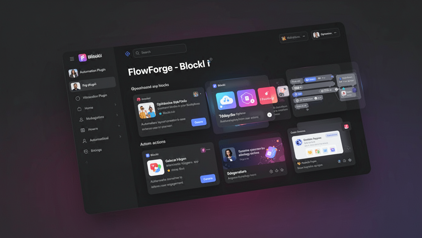 Preview of FlowForge - Blockli