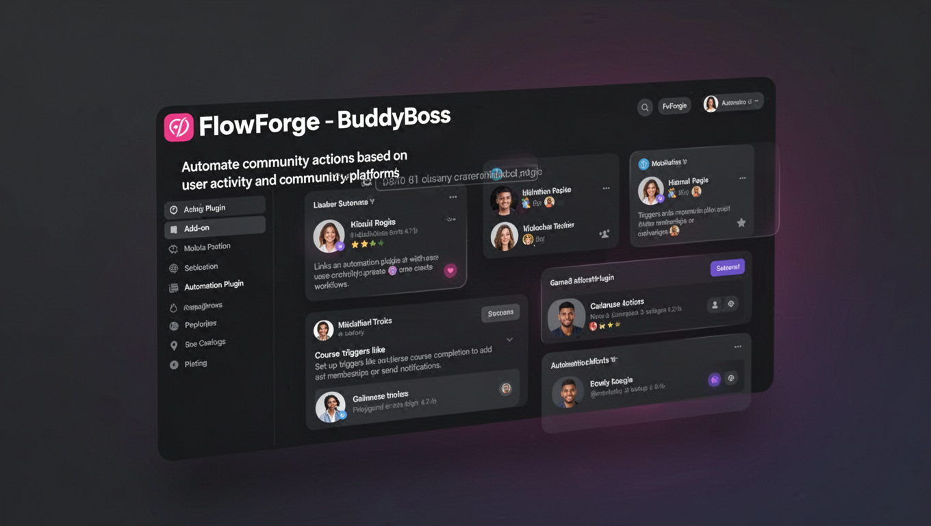 Preview of FlowForge - BuddyBoss