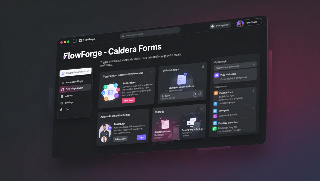 Preview of FlowForge - Caldera Forms