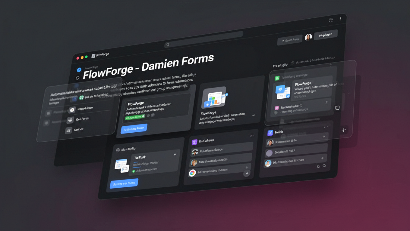 Preview of FlowForge - Damien Forms