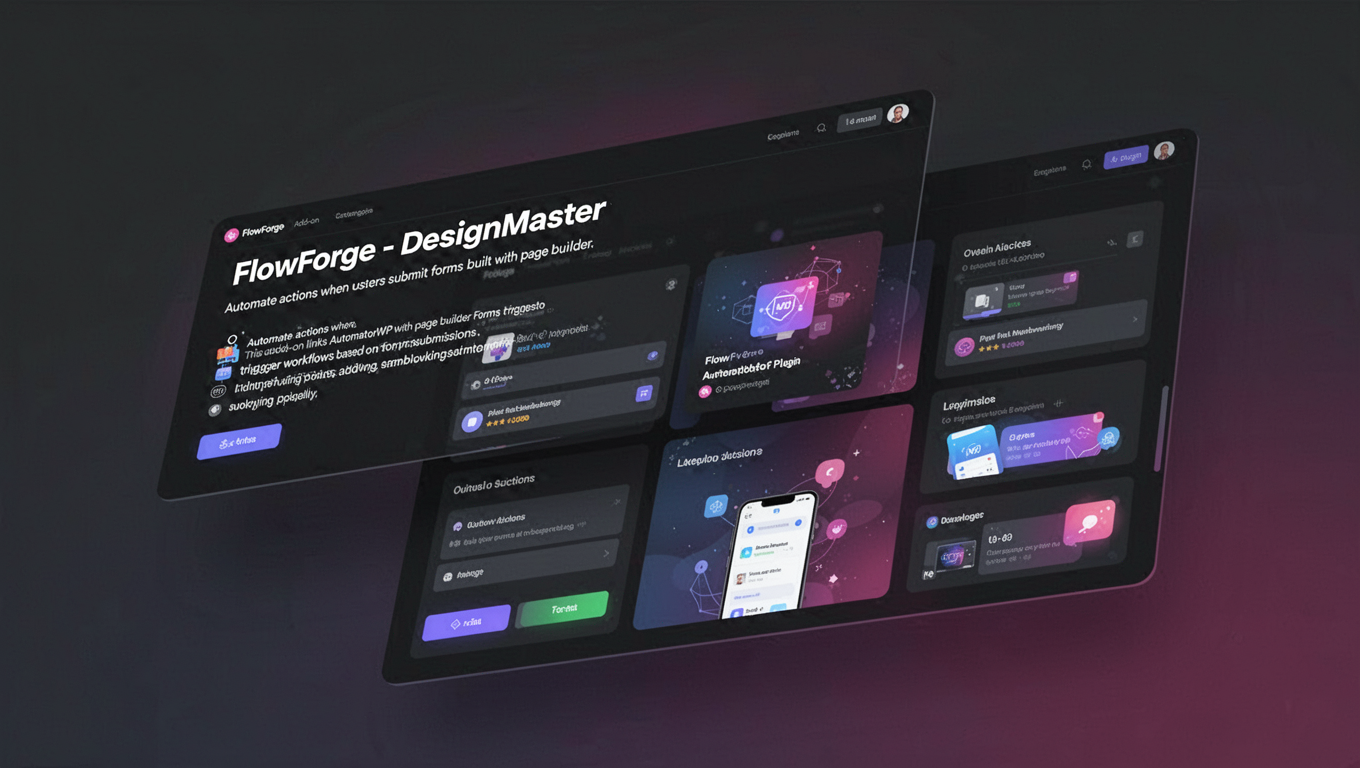 Preview of FlowForge - DesignMaster