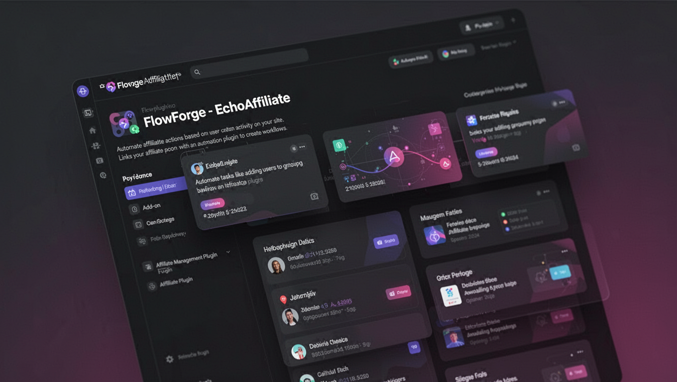 Preview of FlowForge - EchoAffiliate