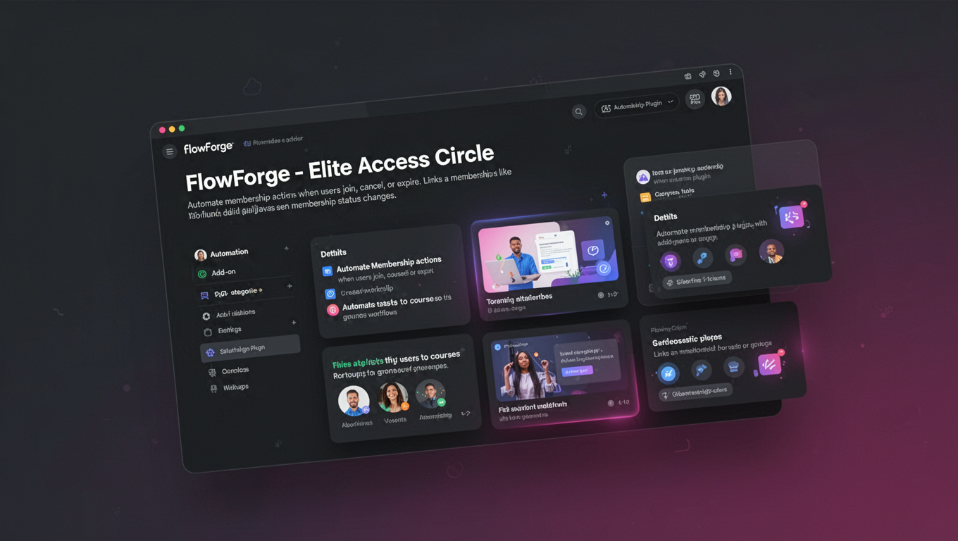Preview of FlowForge - Elite Access Circle