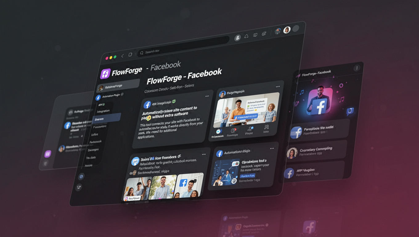 Preview of FlowForge - Facebook