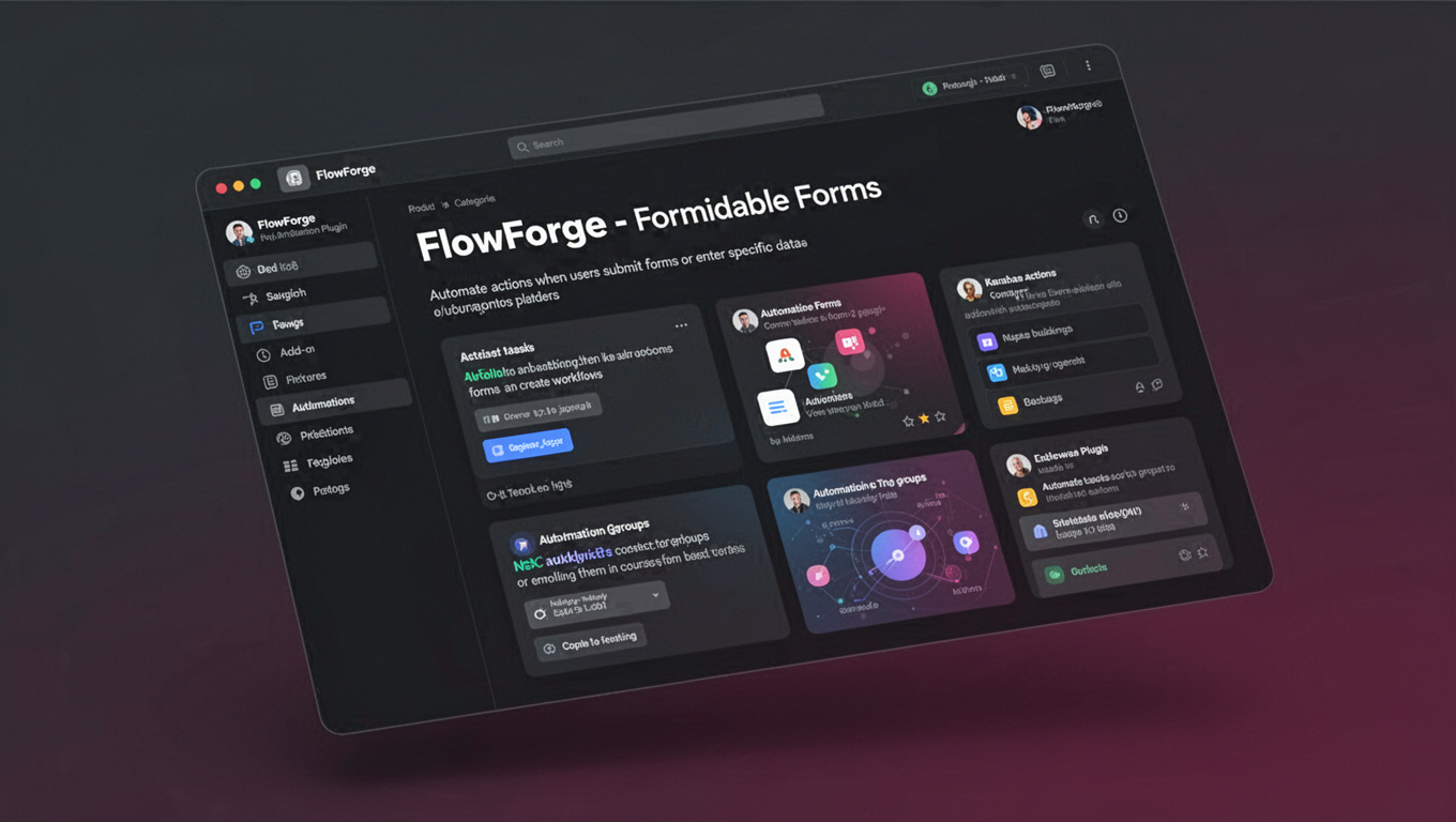 Preview of FlowForge - Formidable Forms