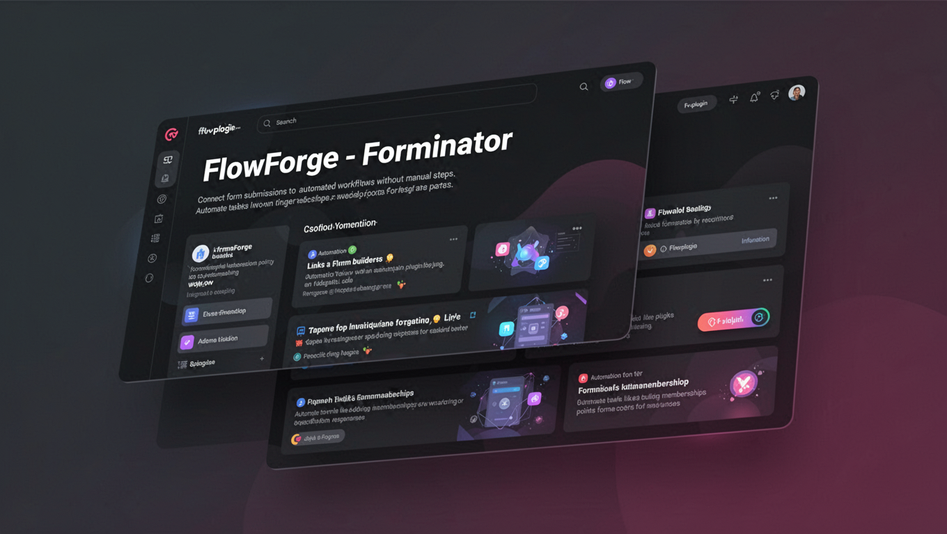 Preview of FlowForge - Forminator