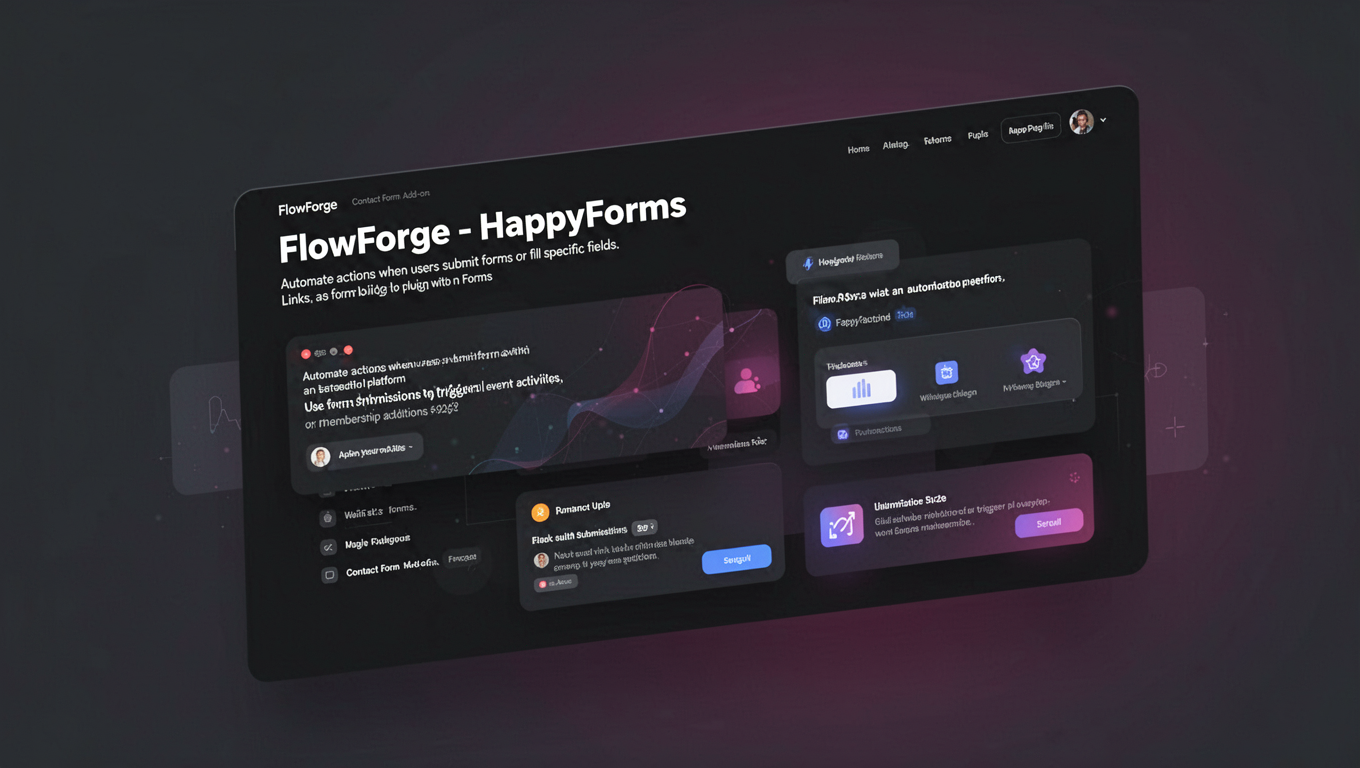Preview of FlowForge - HappyForms