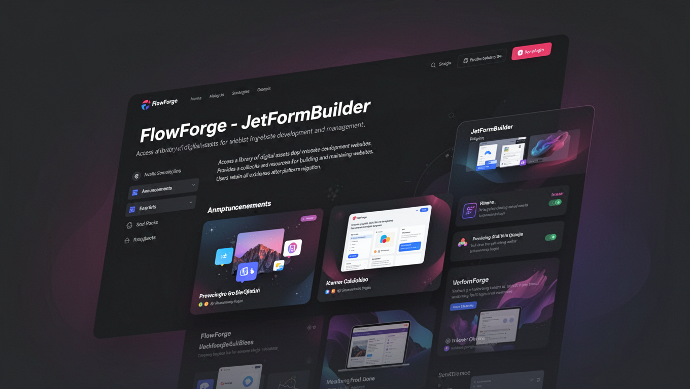 Preview of FlowForge - JetFormBuilder