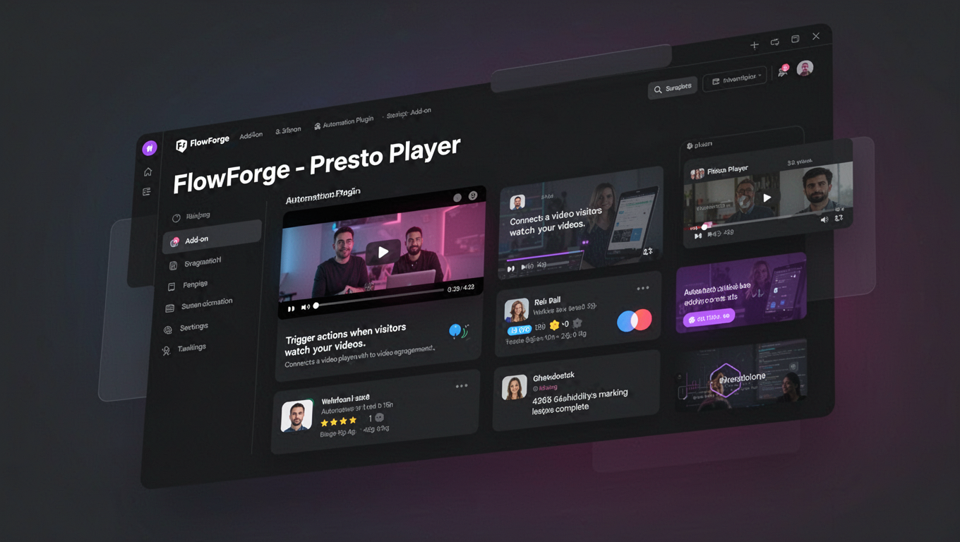 Preview of FlowForge - Presto Player