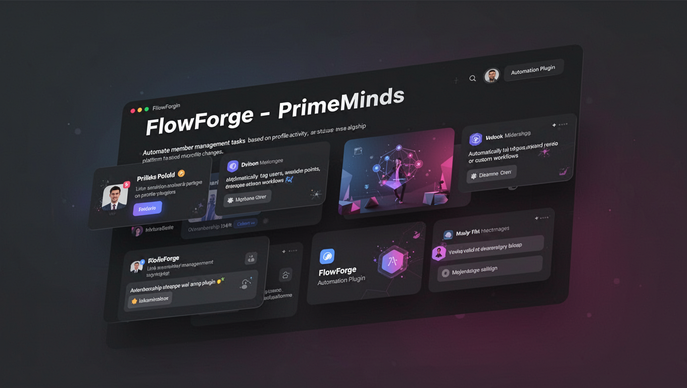 Preview of FlowForge - PrimeMinds