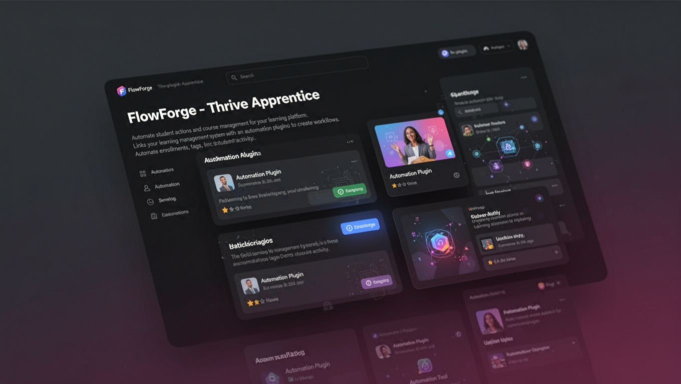 Preview of FlowForge - Thrive Apprentice