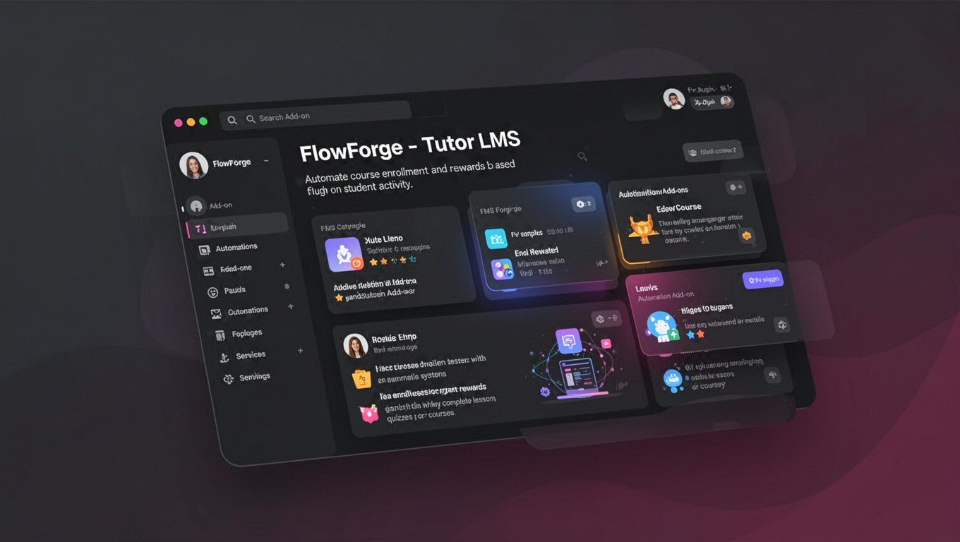 Preview of FlowForge - Tutor LMS