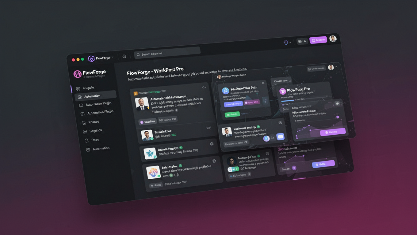 Preview of FlowForge - WorkPost Pro