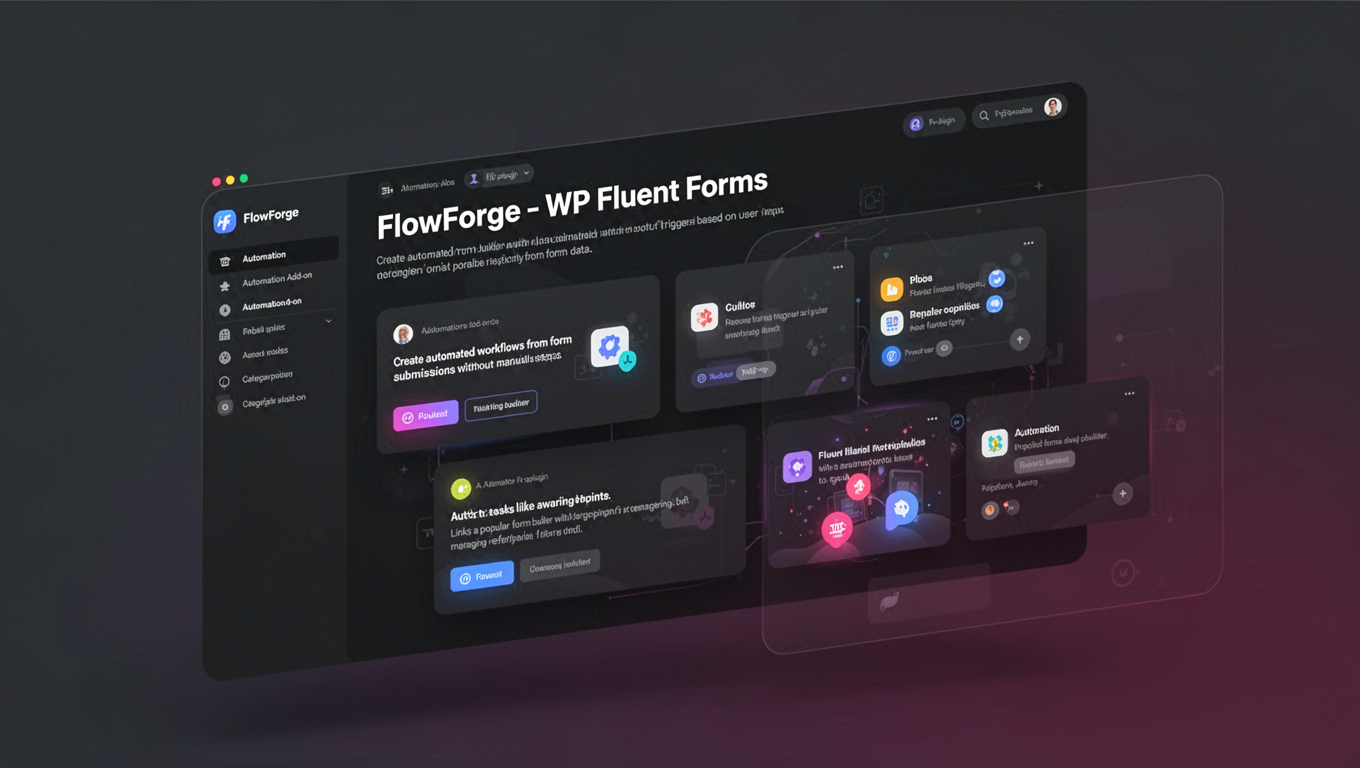Preview of FlowForge - WP Fluent Forms