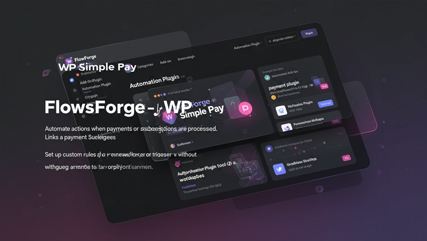 Preview of FlowForge - WP Simple Pay