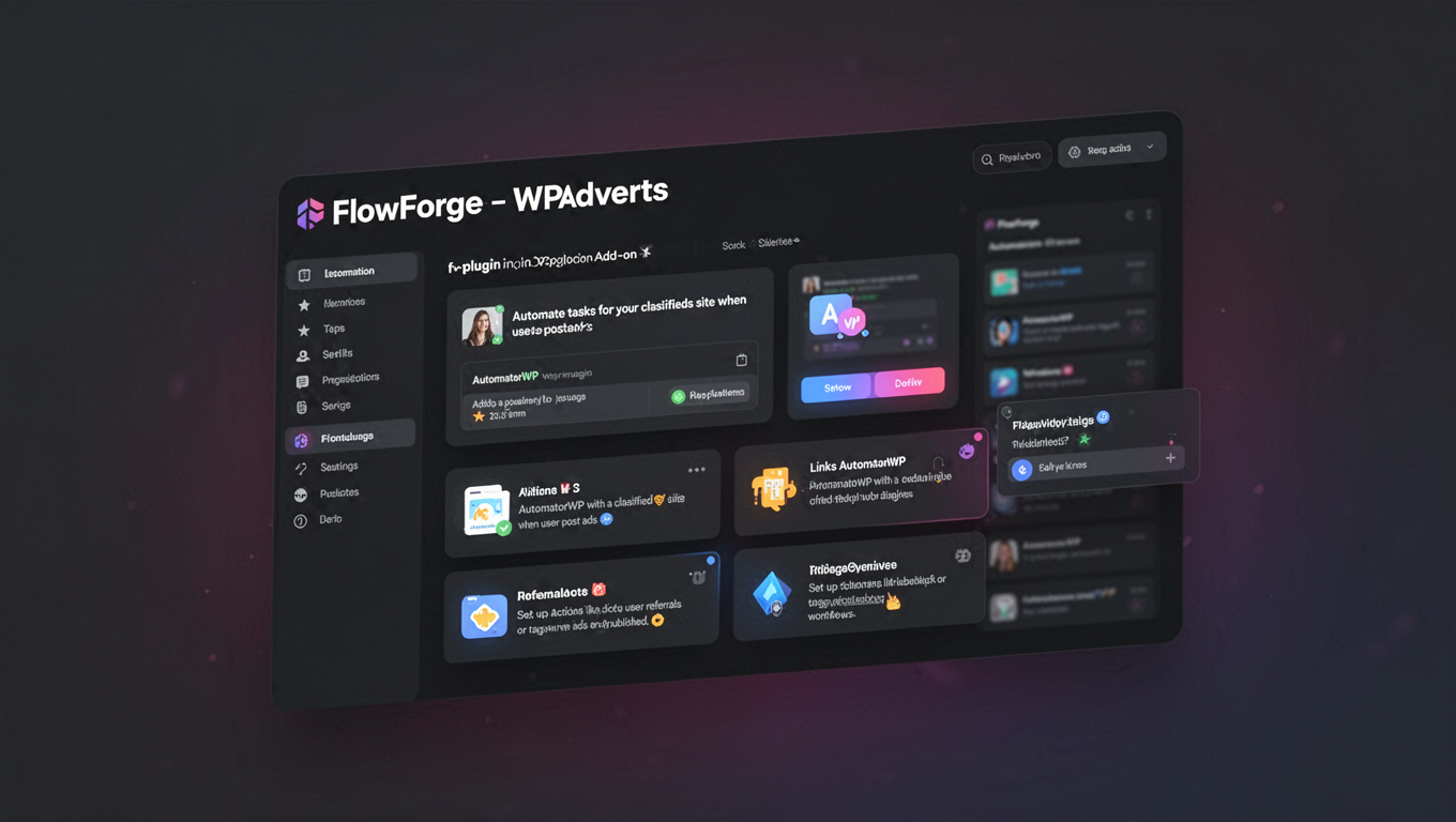 Preview of FlowForge - WPAdverts