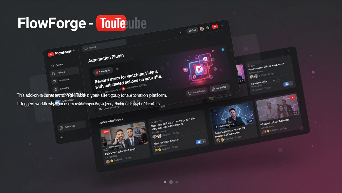 Preview of FlowForge - Youtube