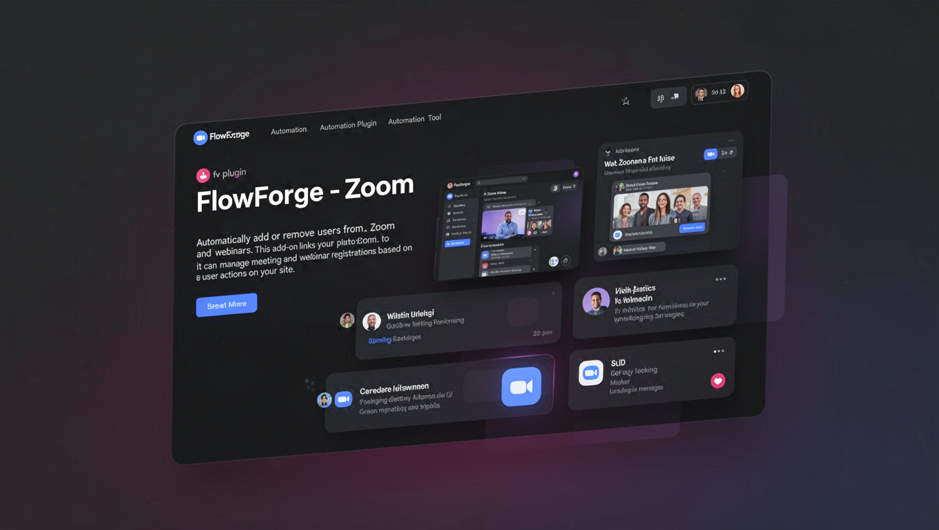 Preview of FlowForge - Zoom
