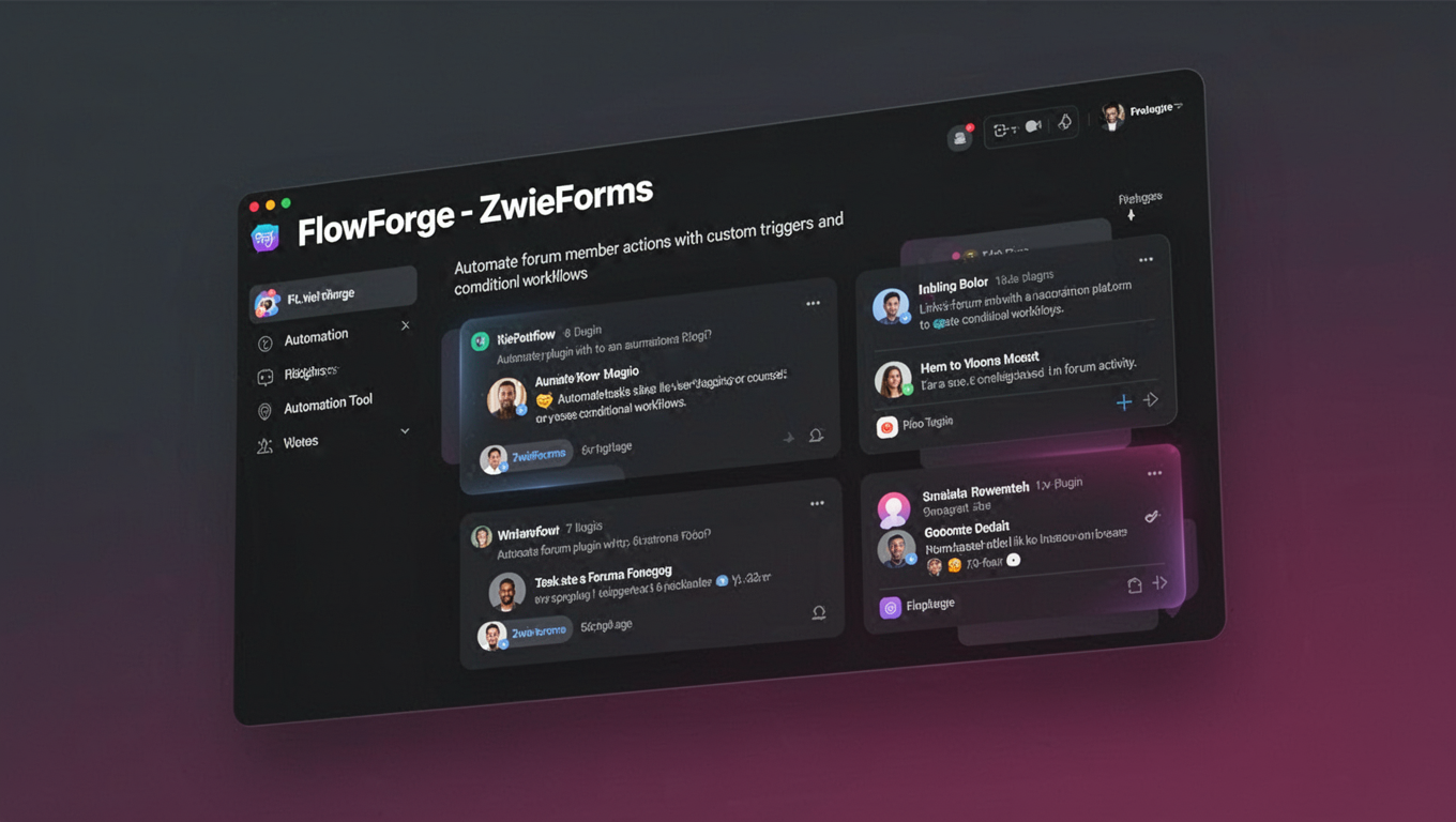 Preview of FlowForge - ZwieForms