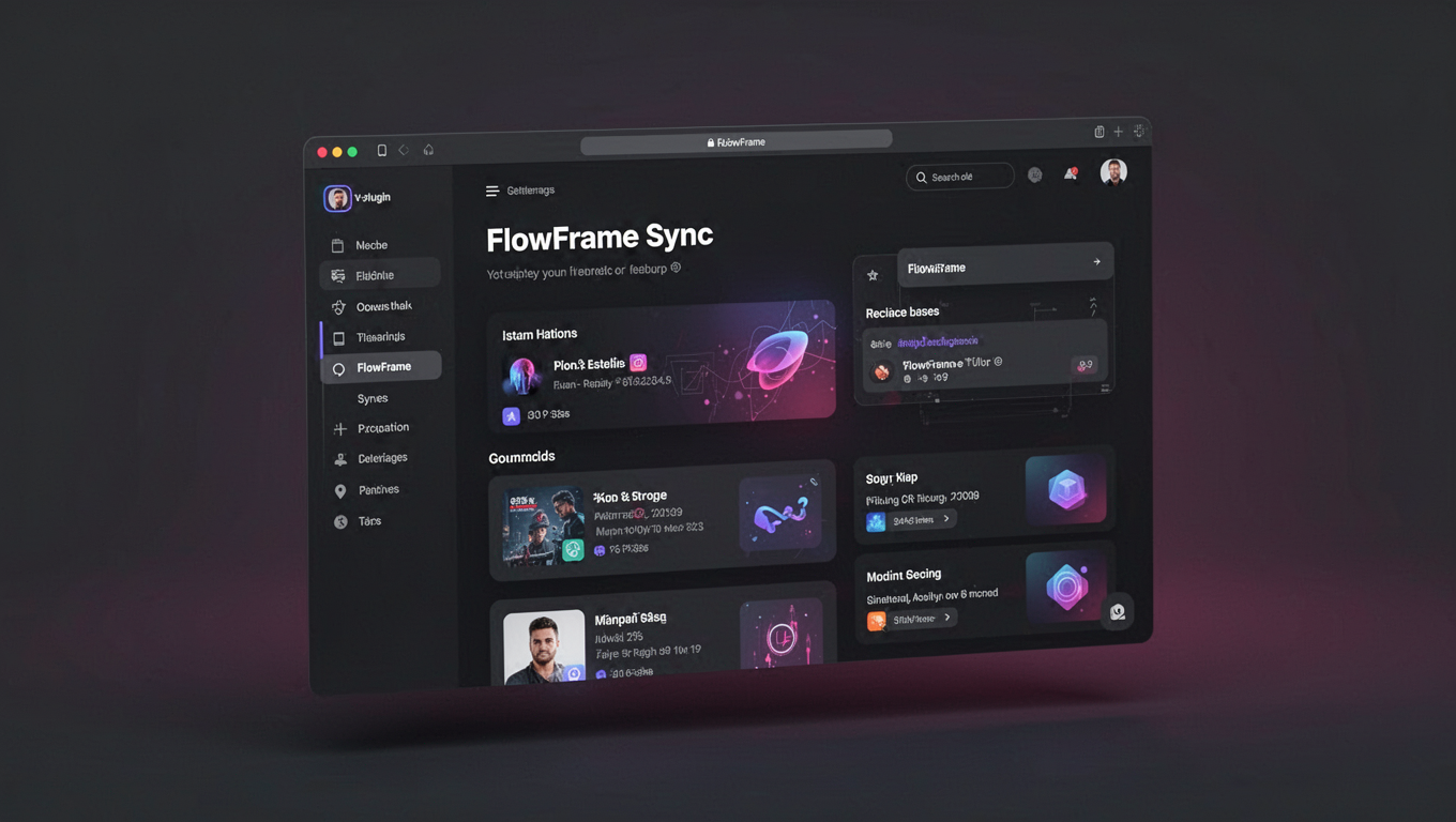 Preview of FlowFrame Sync