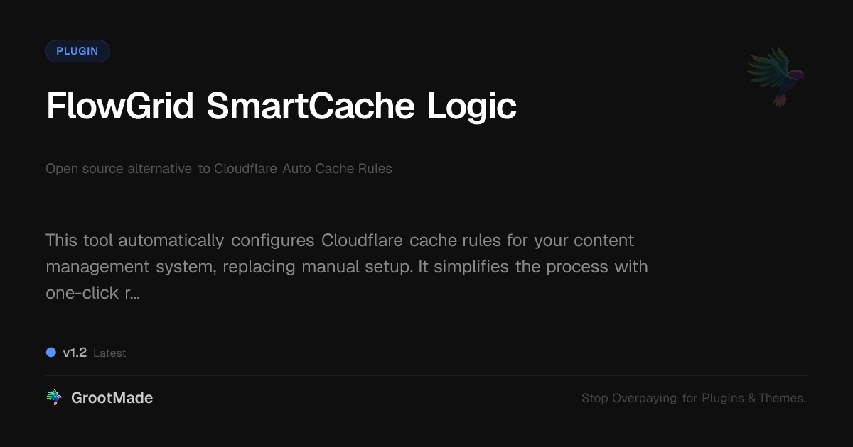 Preview of FlowGrid SmartCache Logic