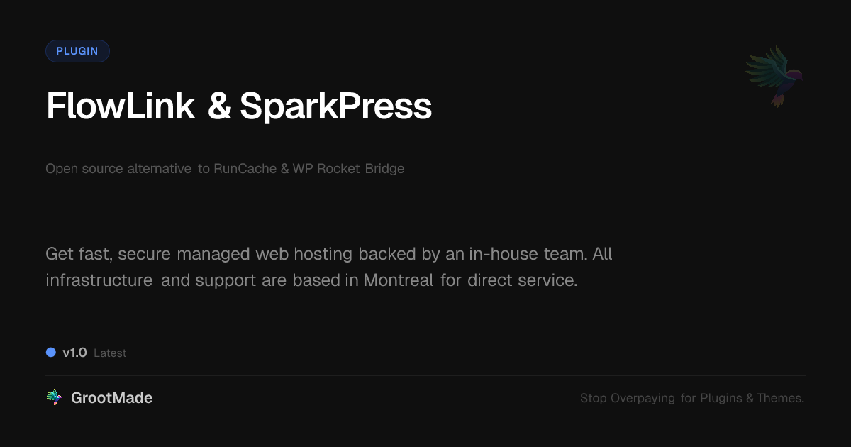 Preview of FlowLink & SparkPress