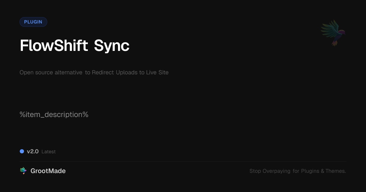 Preview of FlowShift Sync