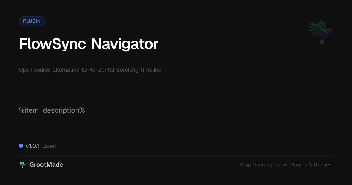 Preview of FlowSync Navigator