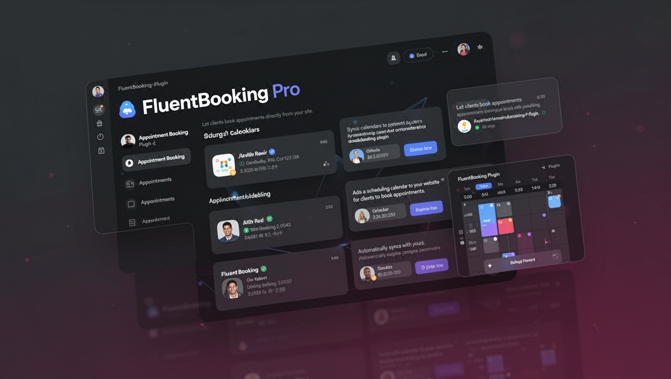 Preview of FluentBooking Pro