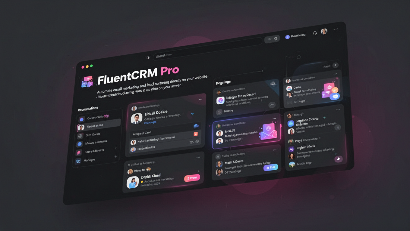 Preview of FluentCRM Pro